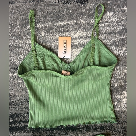 NWT FOREVER21 X SHEIN Ribbed 2-Piece Maxi Skirt Set - Picture 4 of 8